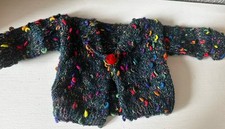 Strickjacke Puppe Bär ca 48 Vintage unbespielt KätheKruse Schildkröt Handarbeit