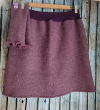 Walkloden-Rock Wollrock Wolle