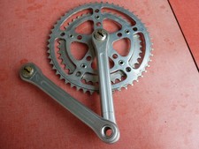 Peugeot Rennrad Kurbelgarnitur 42/52 Zähne 170 mm 14x1.25 Made in France