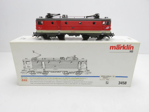 Märklin 3458 lok - 3458, e-lok