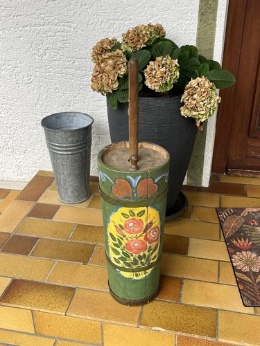 Altes butterfass holz - altes,