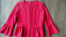 Kurzblazer/Jacke*Gr.36*edel*Trompetenärmel*Schöschen*pink/beere*NEU*ungetragen