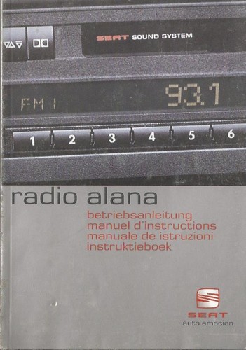 Seat radio alana - seat,