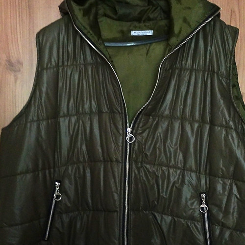Made italy damen steppweste - made,