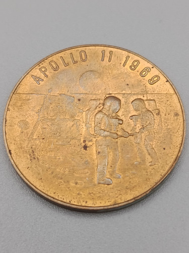Apollo gedenkmedaille - apollo, 11