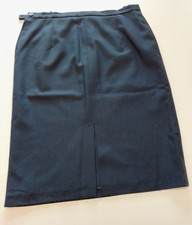 Rock Damenrock mit Schlitz Größe 50 anthrazit VEB Damenmode Geyer Erzgebirge