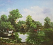 Handgemalt Ölgemälde 50x60