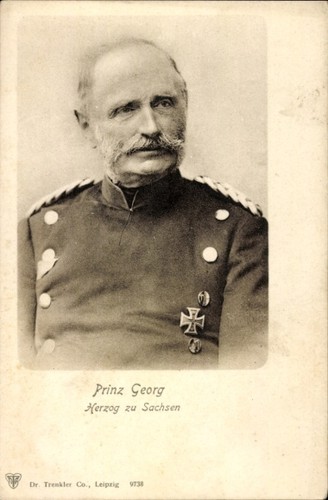 Prinz georg herzog zu - ak,
