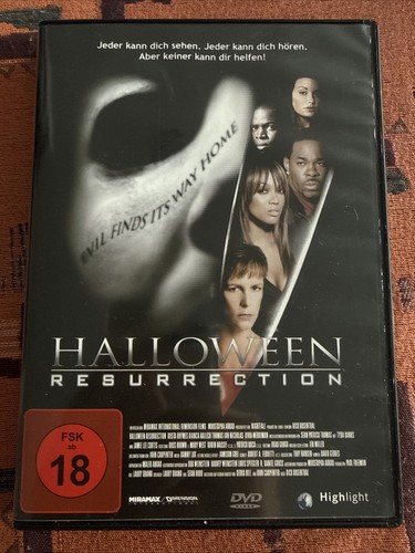 Halloween resurrection dvd - dvd,