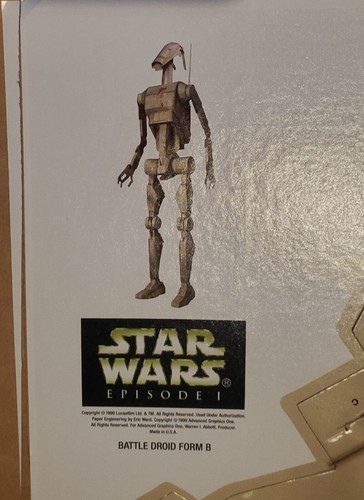 Star wars battle droid - droid, life