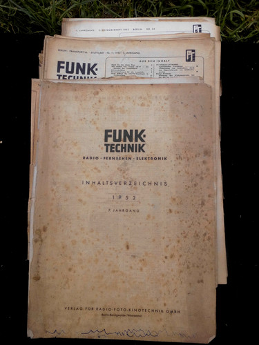 Funk technik heft jahrgang - heft,