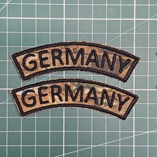 Germany Patch, Klett, Größe
