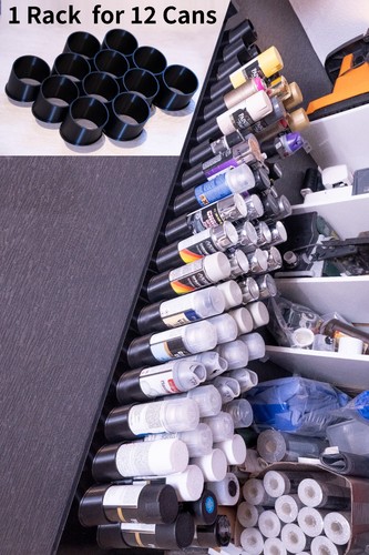 Stapelbarer spraydosenhalter - stapelbarer,