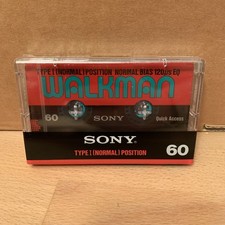 Sony Walkman Kassette HF-S60WM - Type I 60 - Neu - OVP - super rare - lesen