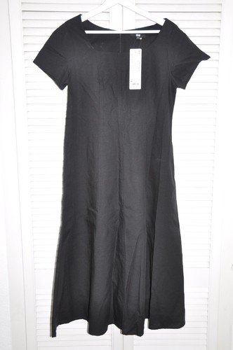 Uniqlo schwarzes leinen - uniqlo,