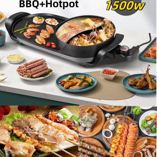 2in1 elektro grillpfanne hot - grillpfanne,