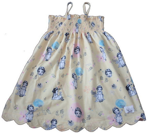 Trägerkleid kleid gelb disney - gelb,