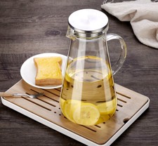 2,2L Wasserkaraffe Glas mit