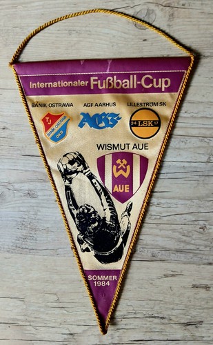 Wismut aue fussballwimpel - aue,