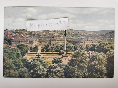 Stuttgart schlossplatz - ak,