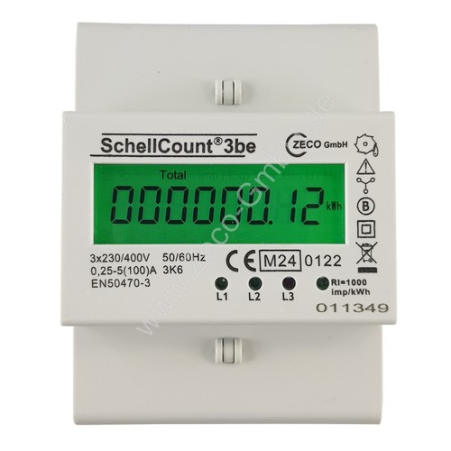Drehstromzähler für th35 mid - für,