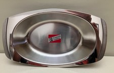 Karstadt Brotkorb Obstschale Schüssel Edelstahl 18/8 rostfrei Vintage