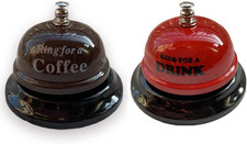 2 Stück Tischglocke, Hotel