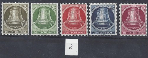 Berlin postfrisch glocke - 82-86,