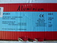 MIG Aluminium AlSi5 K300 Schweißdraht Schutzgas Argon MAG Schweißgerät