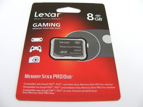 8gb memory stick pro duo - pro,
