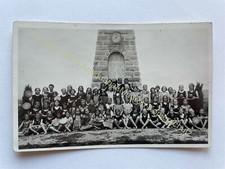 orig. Foto AK Birgwitz Kreis Glatz Niederschlesien Effner Denkmal Mädchen