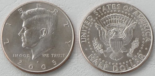 Usa kennedy half dollar - dollar, p