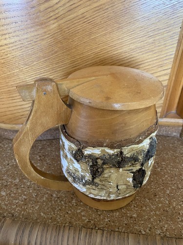 Vintager bierkrug holzkrug - vintager,