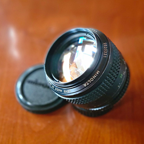 Minolta rokkor 85mm 7 - minolta, f/1.7