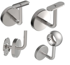 Handlaufträger Edelstahl