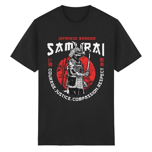 Samurai warrior shirt japan - shirt,