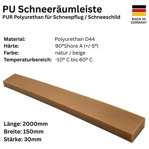 Schürfleiste schneeschild - schürfleiste,