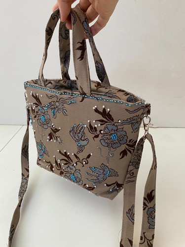 Handgemachte tasche aus - handgemachte,