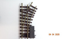 LGB Spur G 1200 Elektrische Weiche rechts 1206 Antrieb 30° siehe Foto CK7285 o.