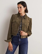 Boden -  Cropped Cord Jacket -