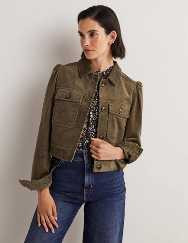 Boden cropped cord jacket - boden,
