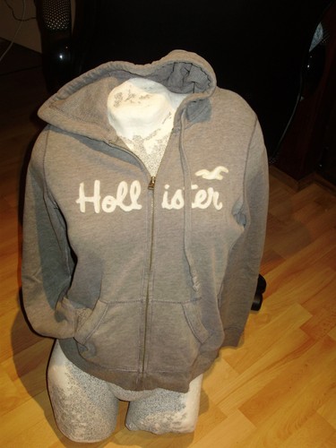 Hollister sweat jacke - hollister, grau