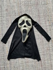 Vintage ?90s Scream Mask Fun World Div Cotton Shroud Gen 2? GhostFace maske vtg