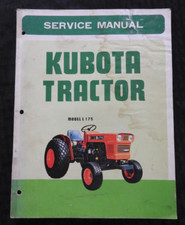 1973-1976 Original Kubota L175 Traktor Service Reparatur Manuell Original