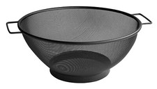 Seiher Nudelsieb Edelstahl schwarz Ø 26 cm