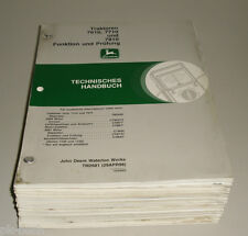 Werkstatthandbuch John Deere Traktor 7610 / 7710 / 7810 Stand 04/1998