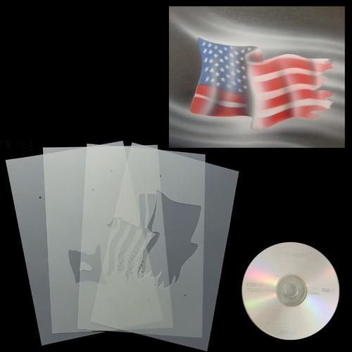 Schablone flagge airbrush - schablone,