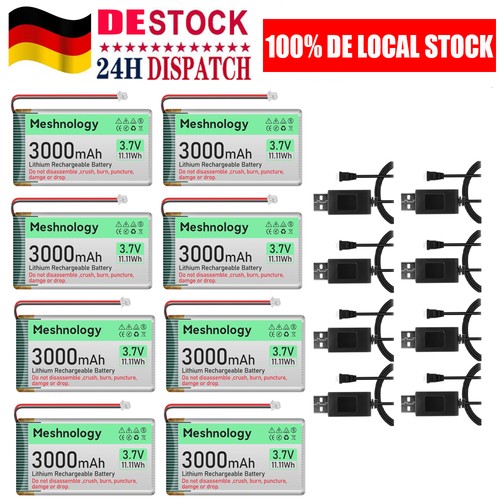 Wiederaufladbarer 7v - 8x, 3,7v