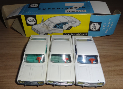 Siku 271 opel rekord - v, 271,opel