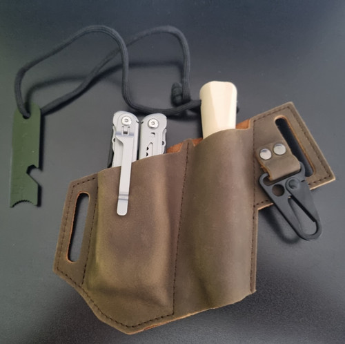 Premium leder gürteltasche - premium,